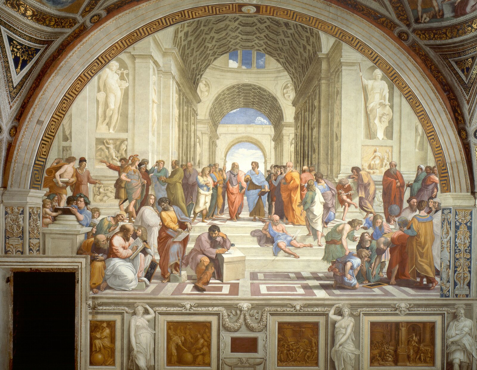 Raphael. The School of Athens (fresco)
